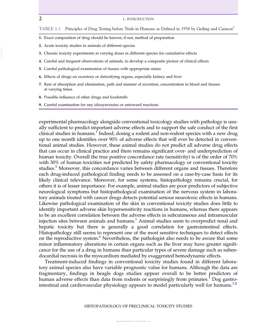Look Inside page 9 - Histopathology Of Preclinical Toxicity Studies 4th Edition