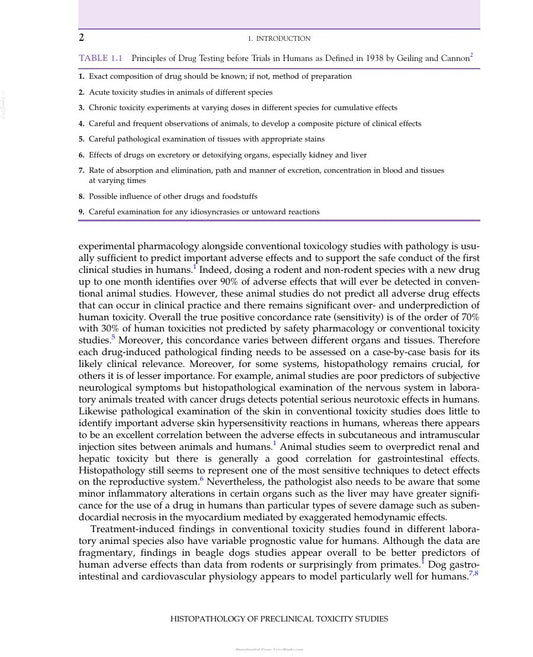 Look Inside page 9 - Histopathology Of Preclinical Toxicity Studies 4th Edition
