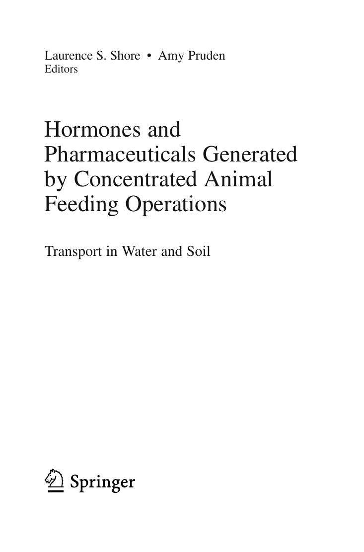 Look Inside sample page 3 - Hormones And Pharmaceuticals Generated By Concentrated Animal Feeding Operations