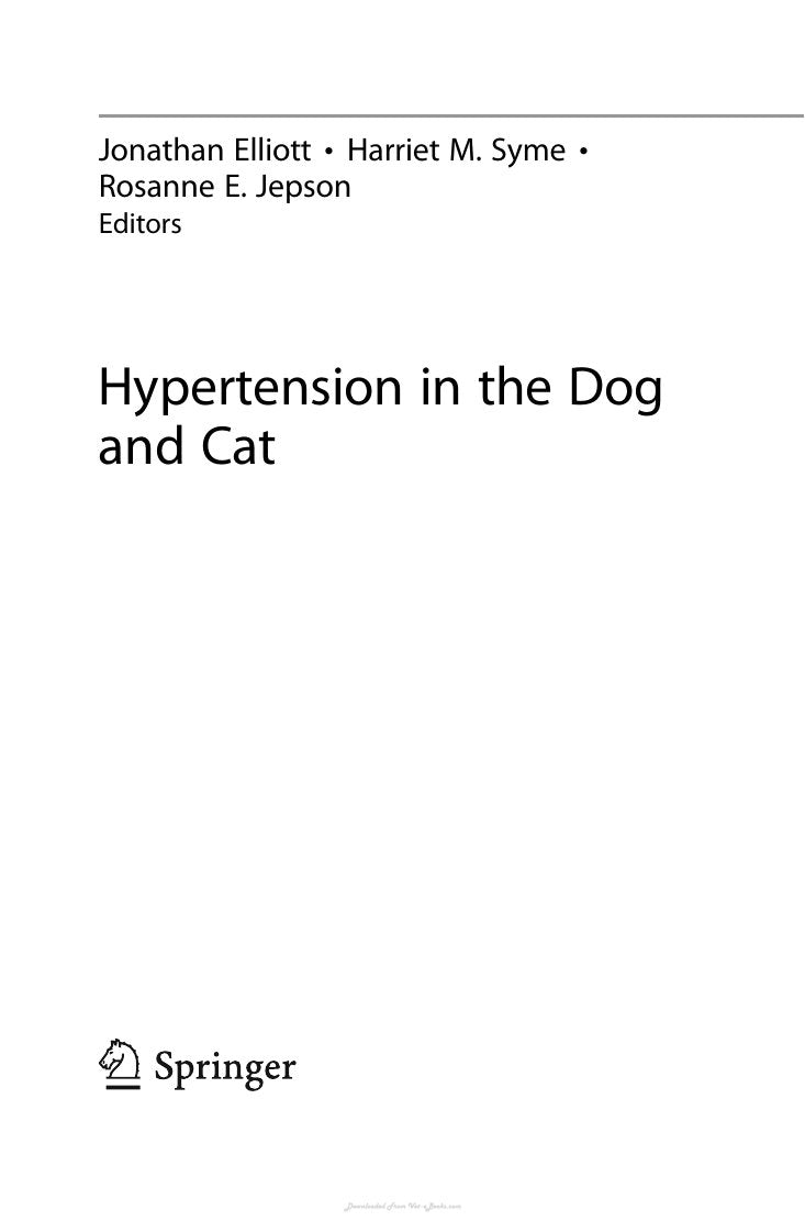 Look Inside sample page 3 - Hypertension In The Dog And Cat