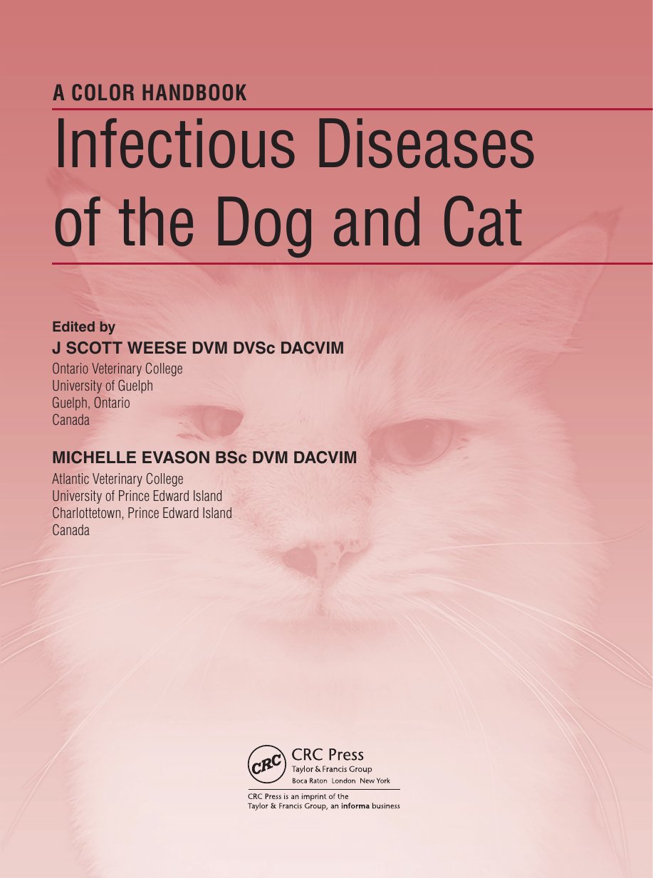 Look Inside page 4 - Infectious Diseases Of The Dog And Cat A Color Handbook