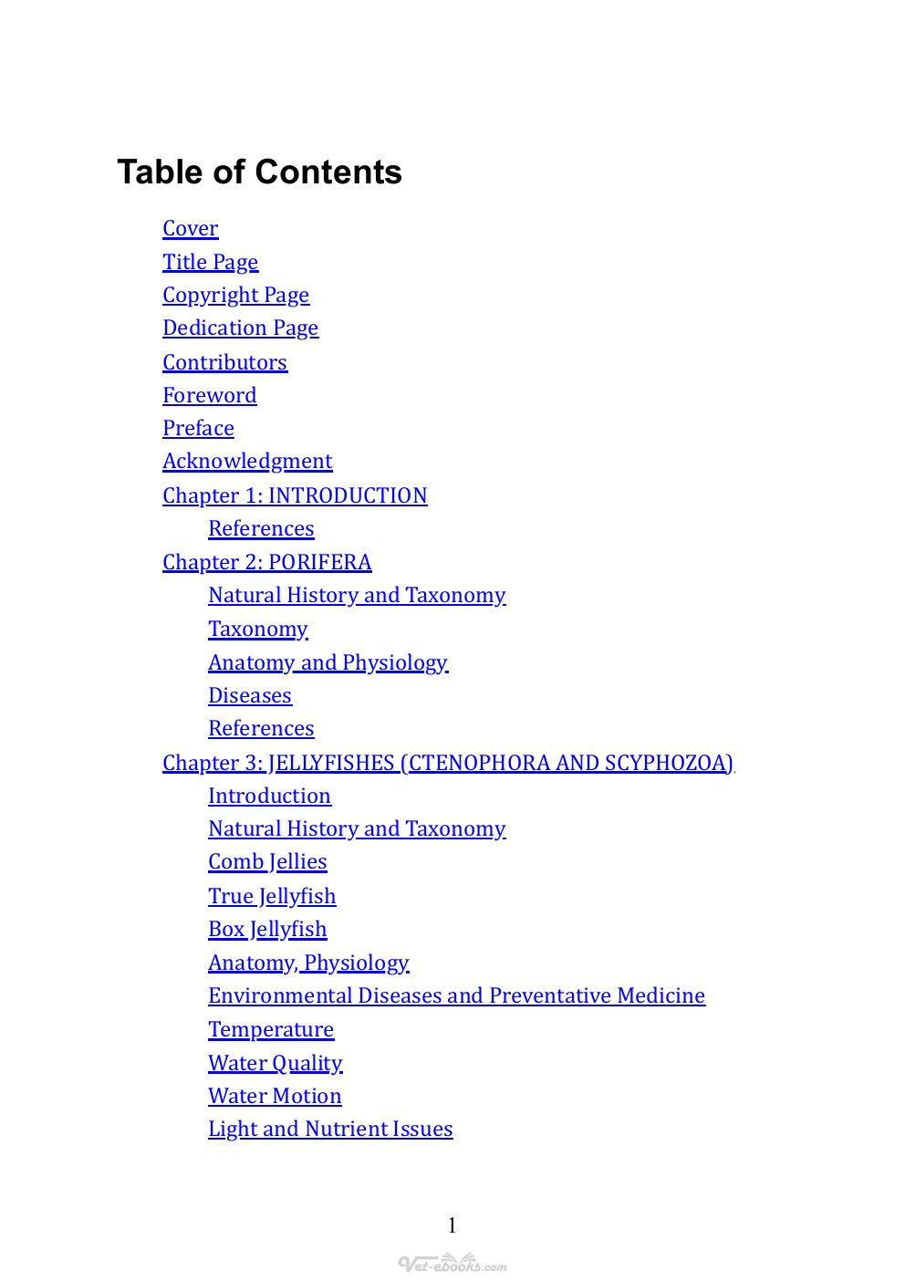 Look Inside sample page 2 - Invertebrate Medicine 3Rd Edition