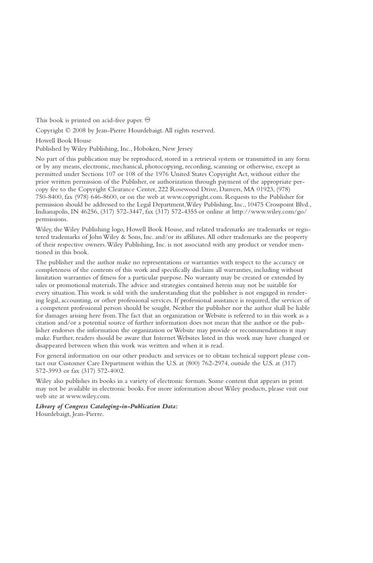 Look Inside sample page 2 - Jean Fitness Evaluation Of The Horses