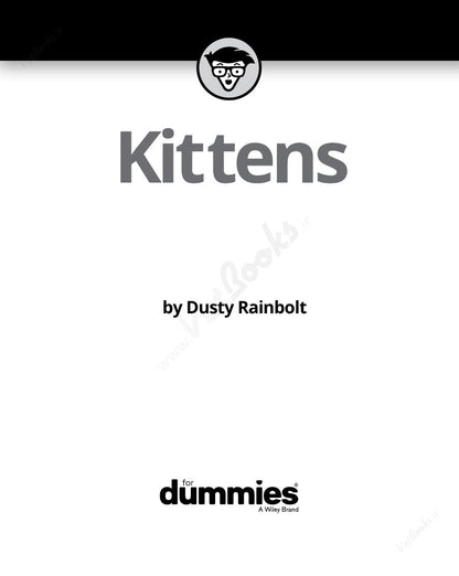 Look Inside page 3 - Kittens For Dummies