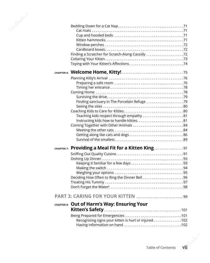 Look Inside page 9 - Kittens For Dummies