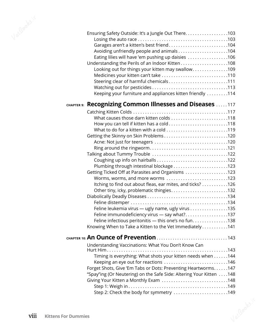 Look Inside page 10 - Kittens For Dummies