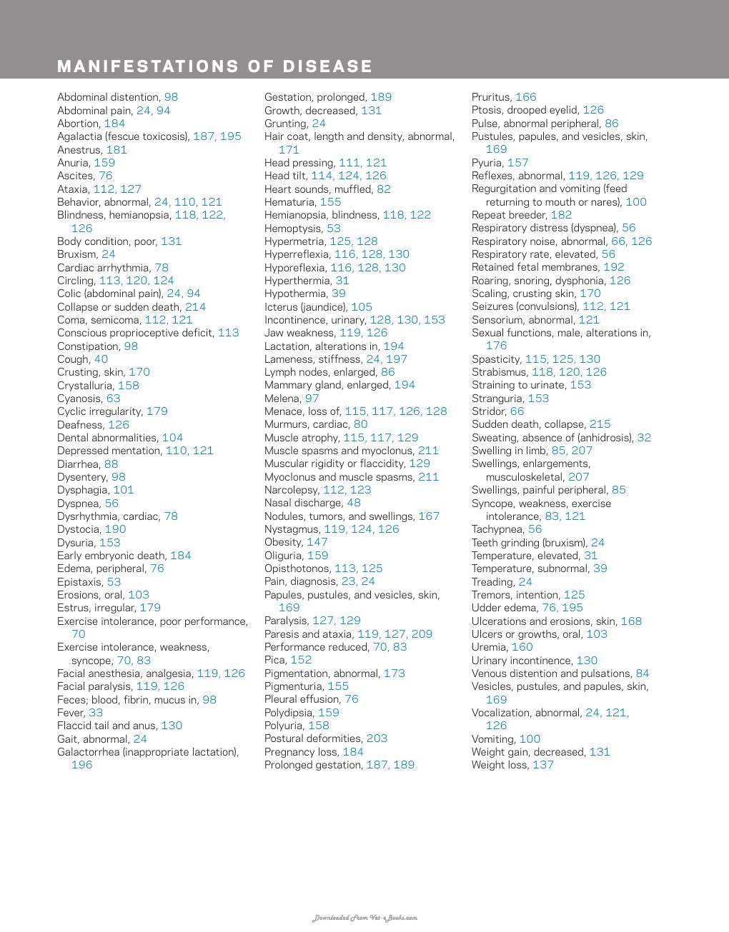 Look Inside page 2 - Large Animal Internal Medicine Fifth Edition