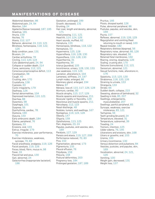 Look Inside page 2 - Large Animal Internal Medicine Fifth Edition