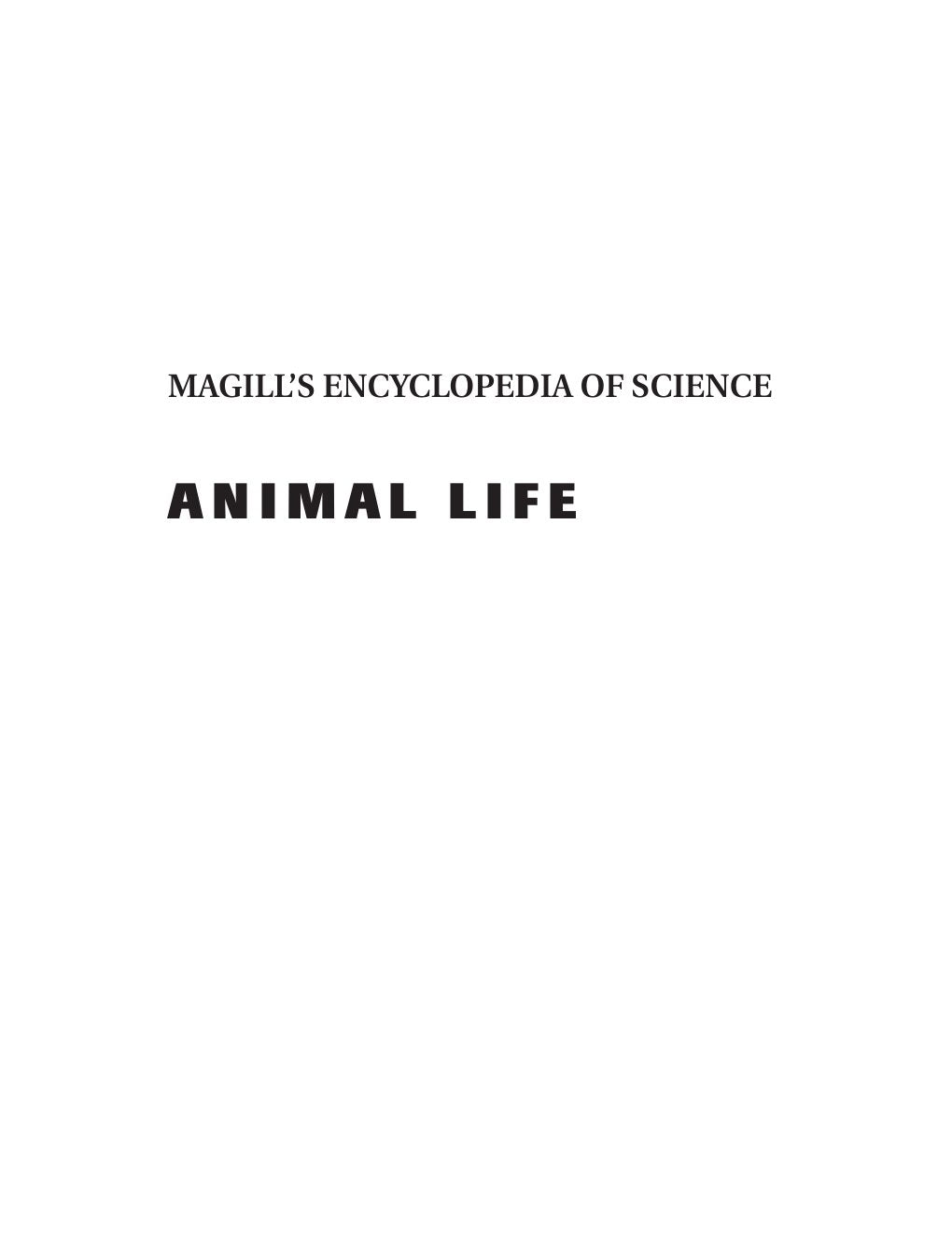 Look Inside sample page 2 - Magills Encyclopedia Of Science Animal Life