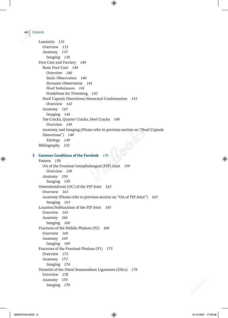 Preview page of Manual of Equine Lameness 2nd Edition