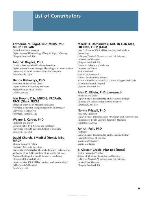 Look Inside page 4 - Medical Biochemistry Baynes 5Th Edition