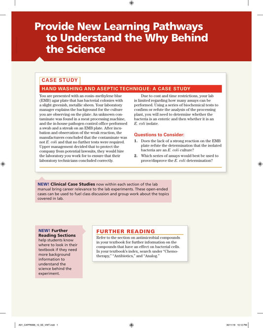 Look Inside page 2 - Microbiology A Laboratory Manual 12Th Edition