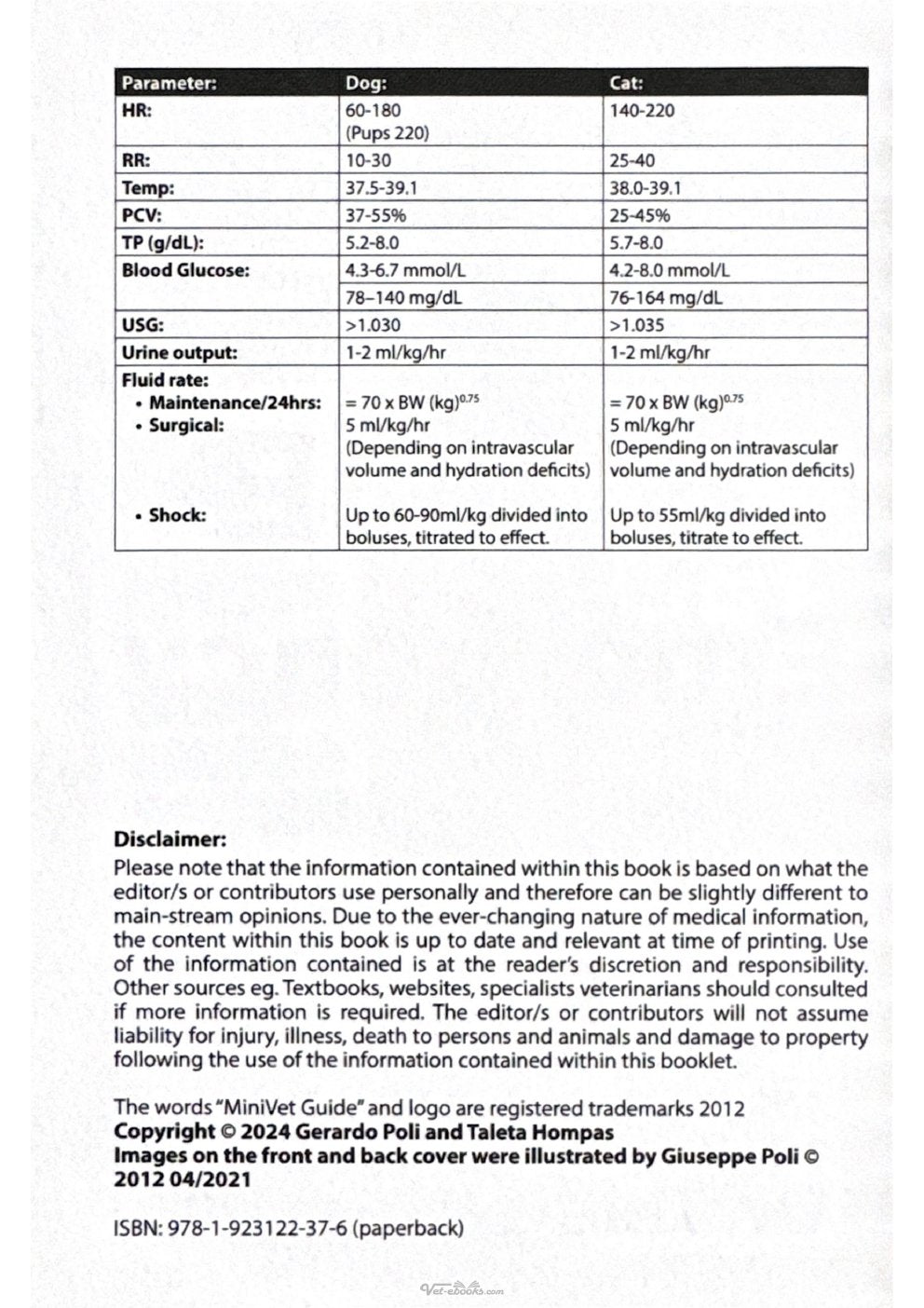 Look Inside page 3 - Minivet Guide Emergency Medicine
