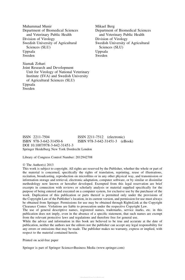Look Inside page 3 - Molecular Biology And Pathogenesis Of Peste Des Petits Ruminants Virus