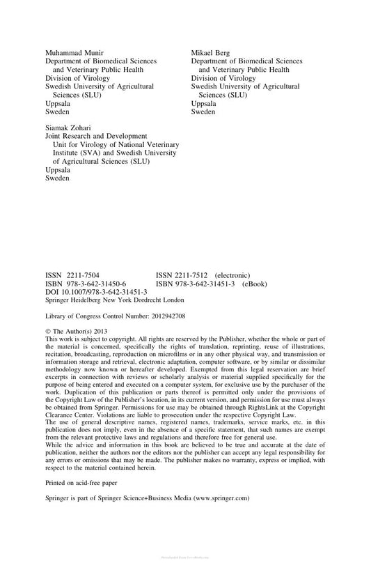 Look Inside page 3 - Molecular Biology And Pathogenesis Of Peste Des Petits Ruminants Virus