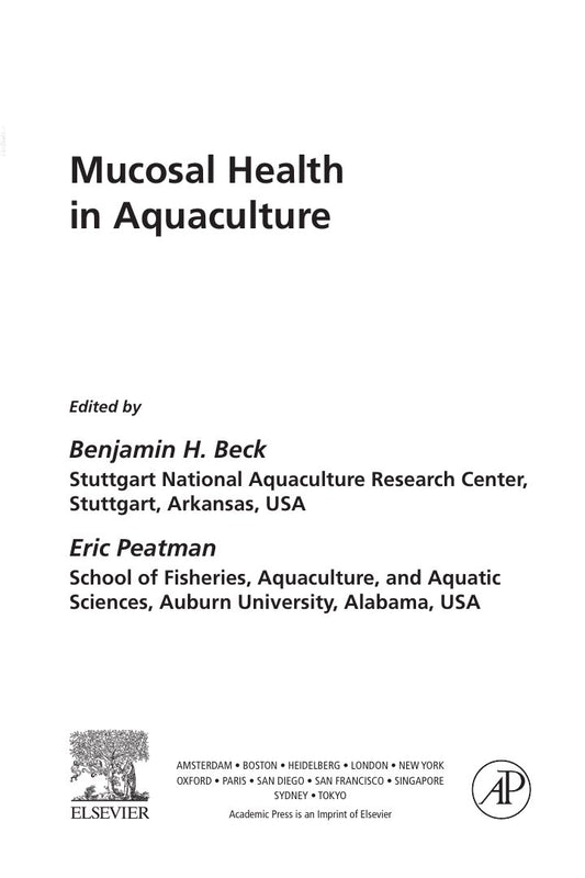Look Inside sample page 2 - Mucosal Health In Aquaculture
