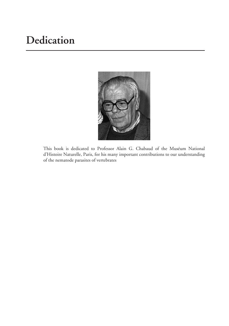 Look Inside sample page 3 - Nematode Parasites Of Vertebrates Their Development And Transmission