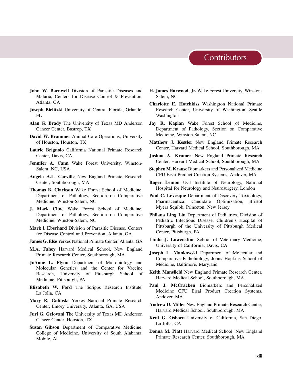 Look Inside page 8 - Nonhuman Primates In Biomedical Research Volume 2 Diseases 2Nd Edition
