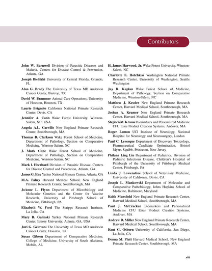 Look Inside page 8 - Nonhuman Primates In Biomedical Research Volume 2 Diseases 2Nd Edition