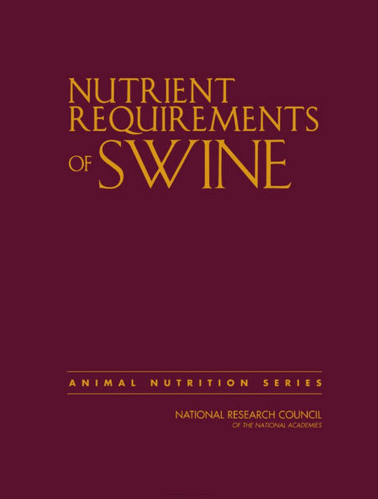 Look Inside page 2 - Nutrient Requirements Of Swine 11Th Revised Edition