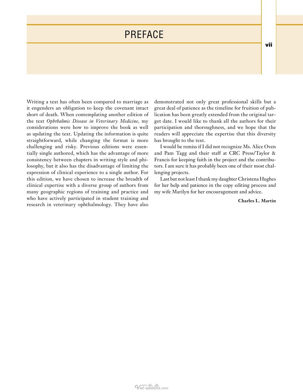 Look Inside page 10 - Ophthalmic Disease In Veterinary Medicine Second Edition