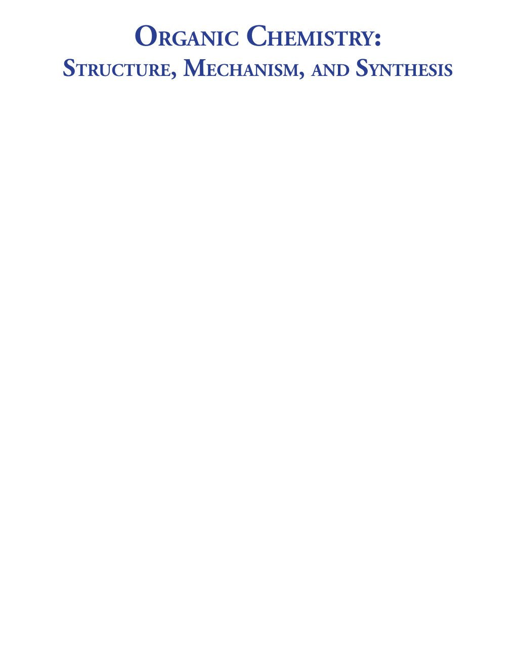 Look Inside sample page 2 - Organic Chemistry Structure Mechanism And Synthesis