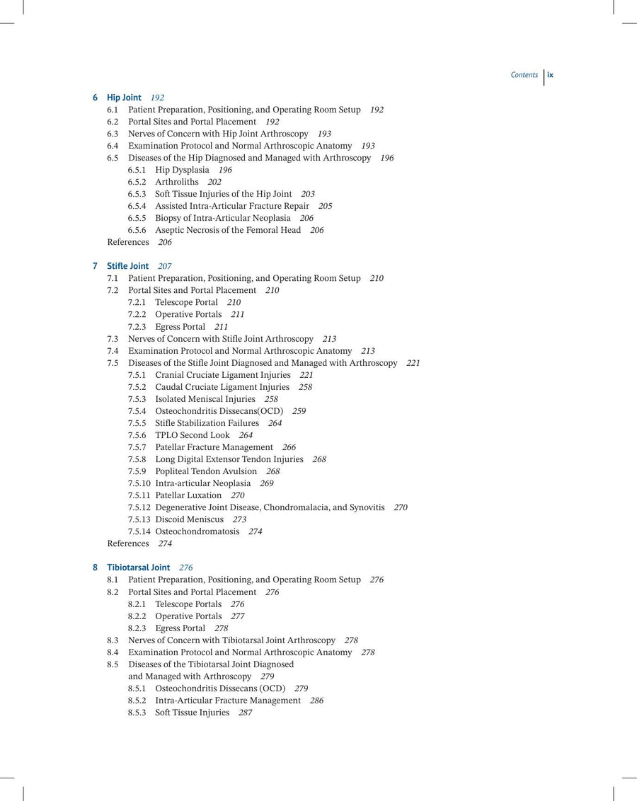 Preview page of Veterinary Arthroscopy for the Small Animal Practitioner