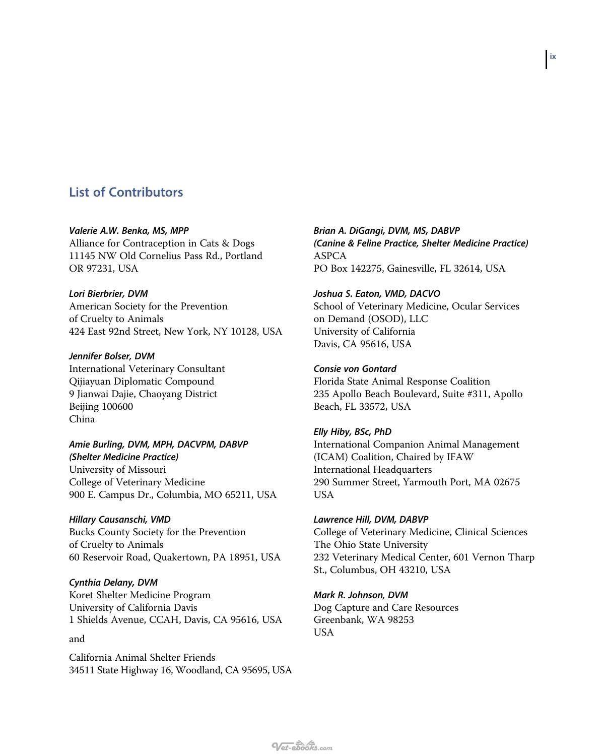 Field Manual For Small Animal Medicine
