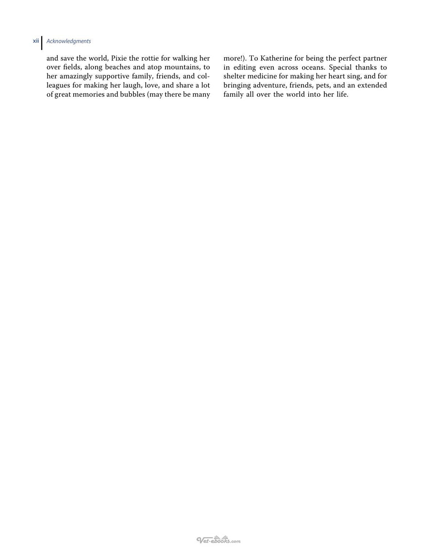 Preview page of Field Manual for Small Animal Medicine