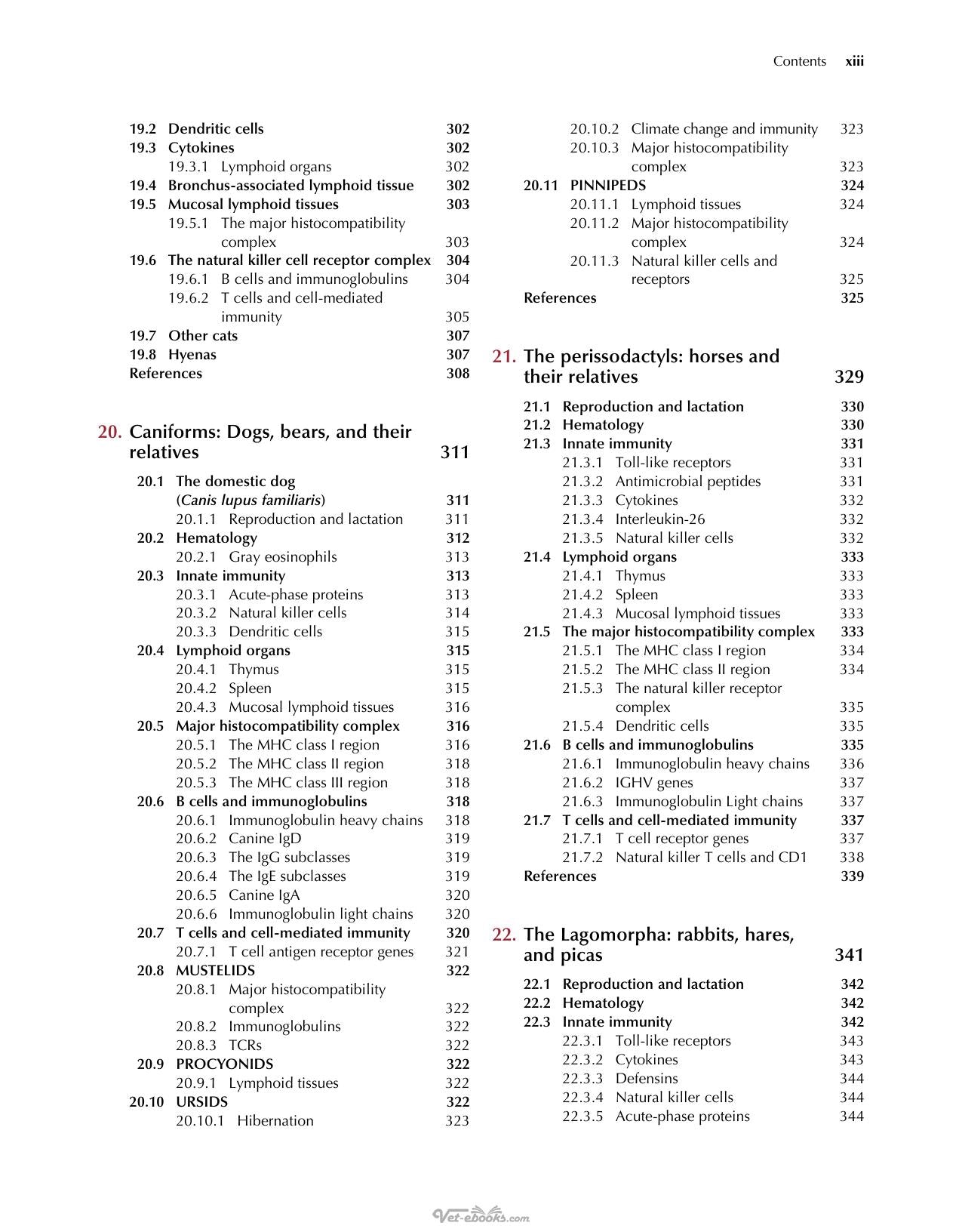Comparative Mammalian Immunology The Evolution And Diversity Of The Immune Systems Of Mammals