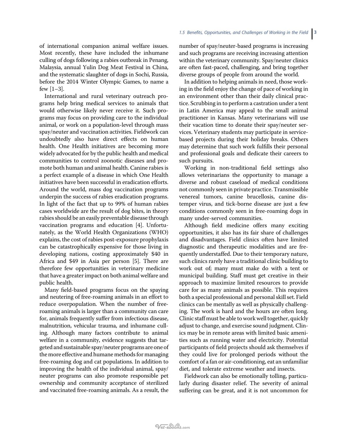 Field Manual For Small Animal Medicine