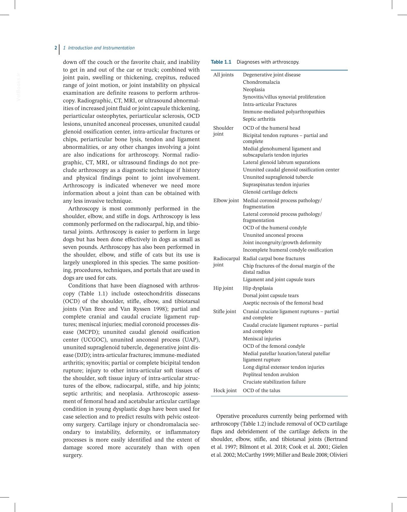 Veterinary Arthroscopy For The Small Animal Practitioner