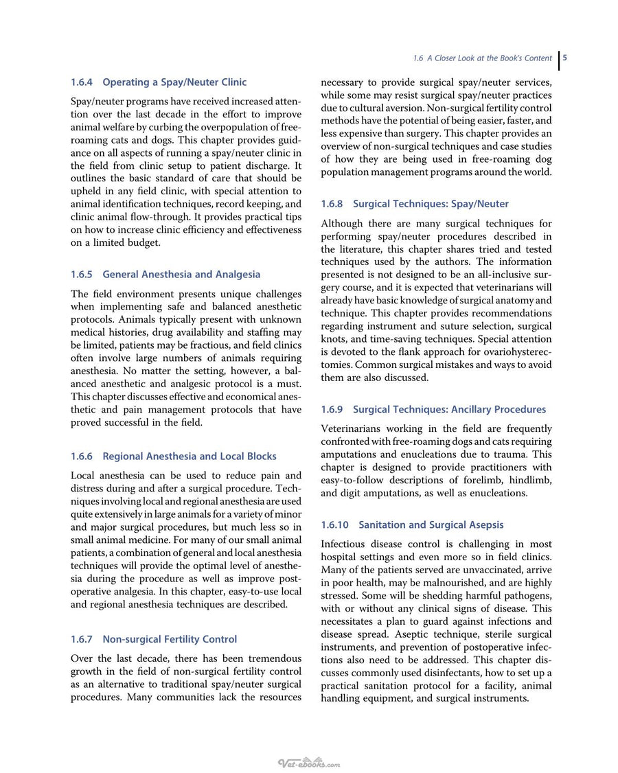 Preview page of Field Manual for Small Animal Medicine