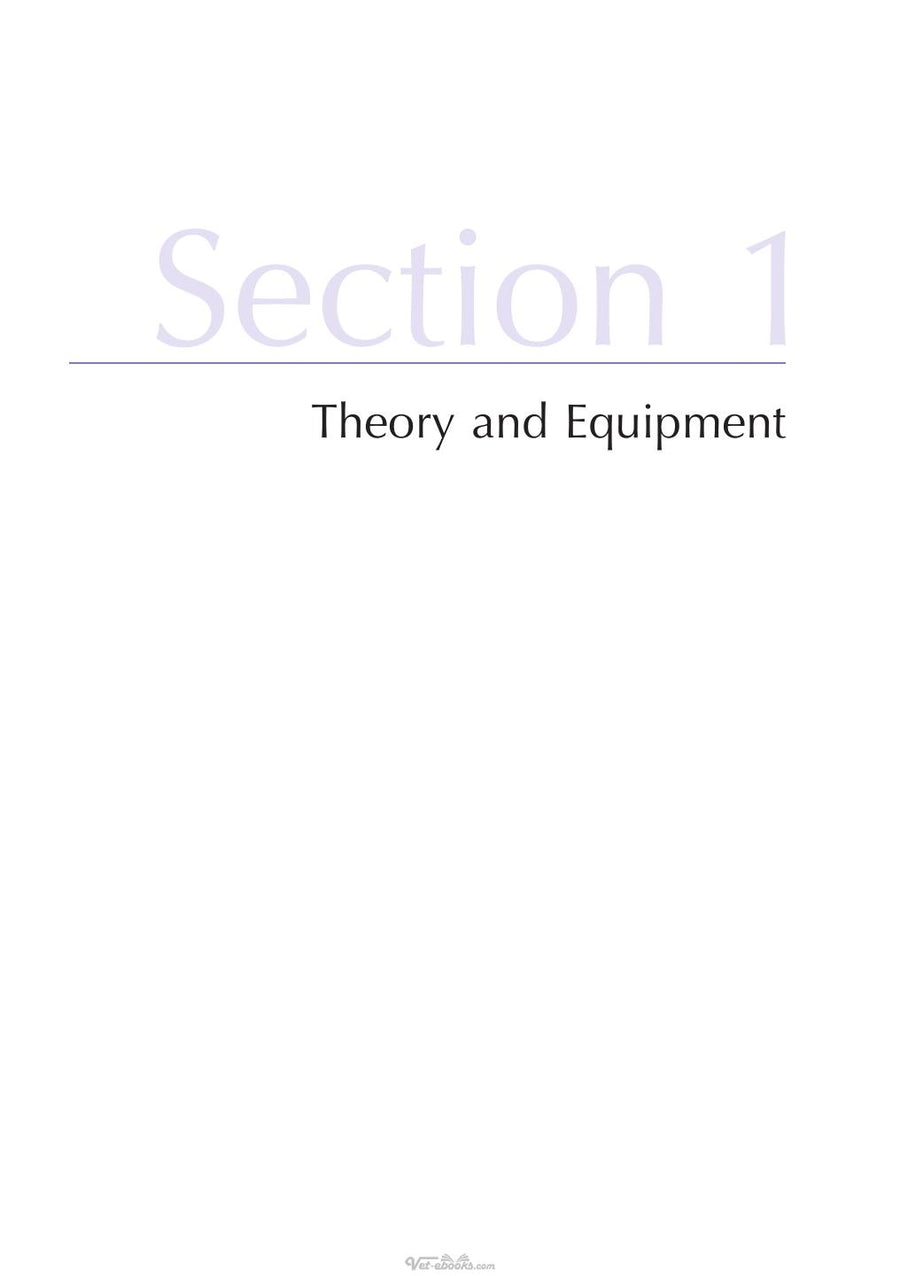 Preview page of Small Animal Radiographic Techniques and Positioning