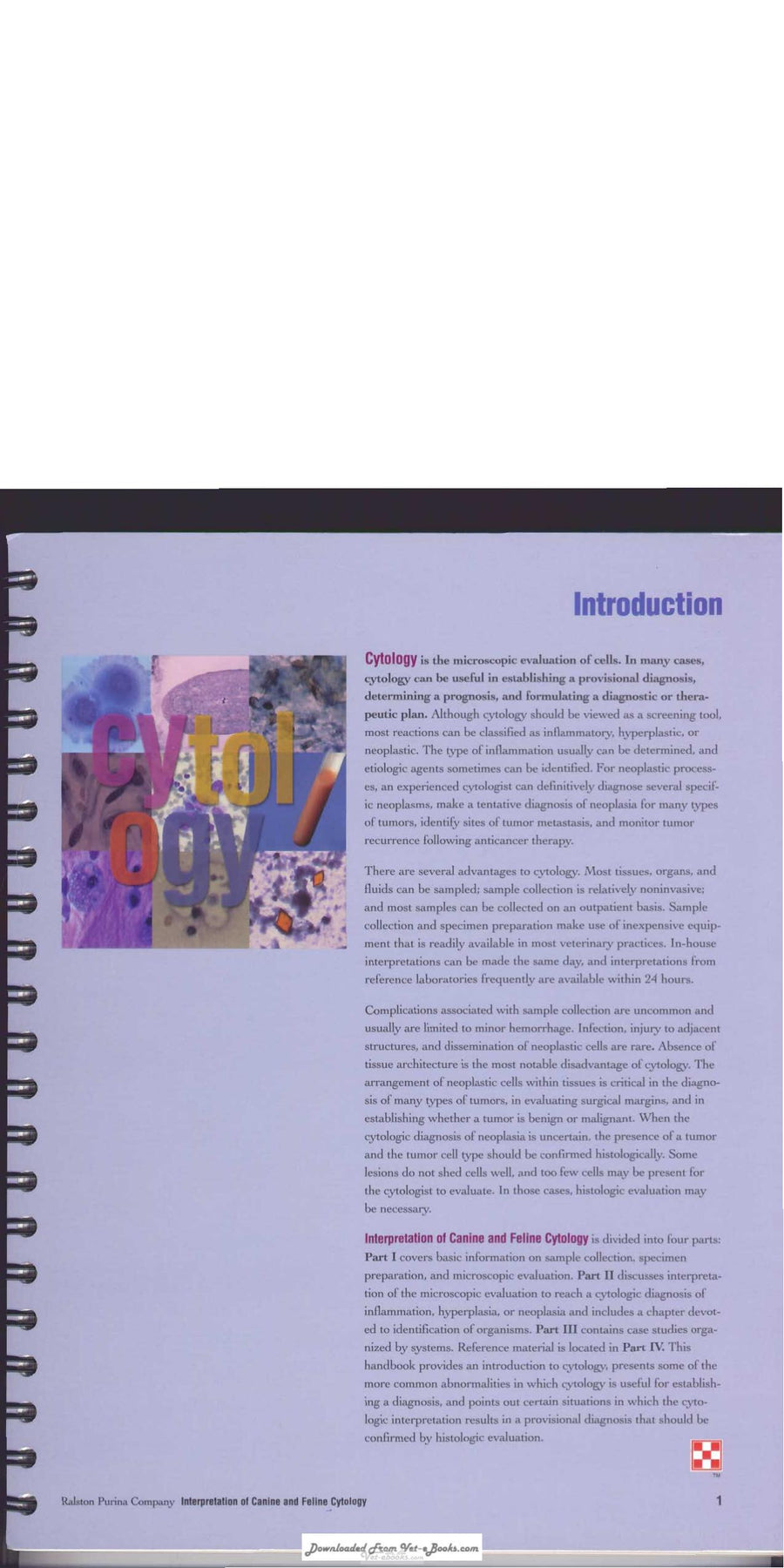 Preview page of Interpretation of Canine and Feline Cytology