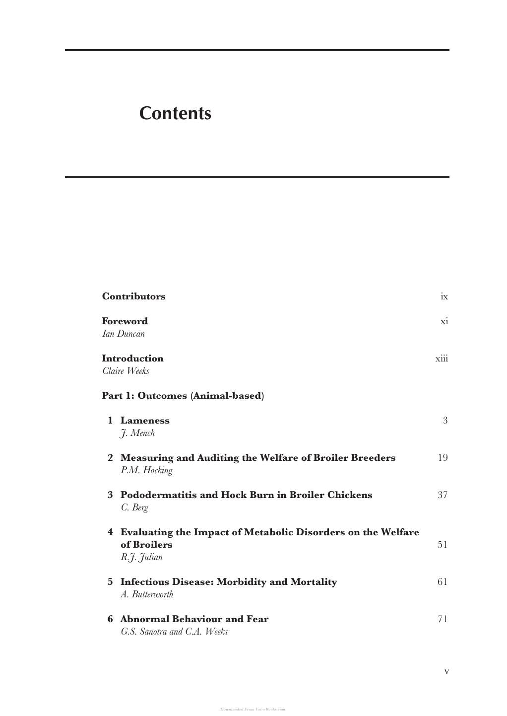 Measuring And Auditing Broiler Welfare