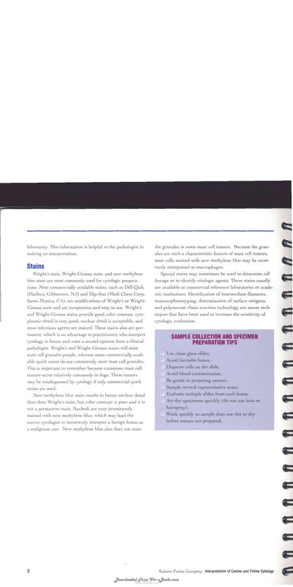 Interpretation of Canine and Feline Cytology