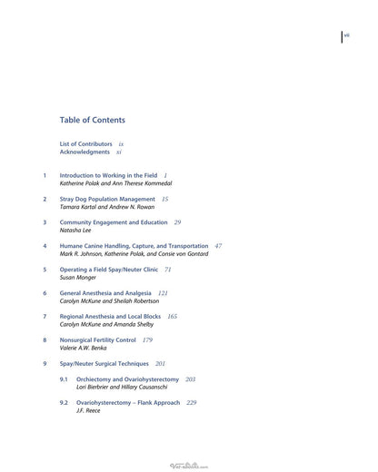 Field Manual for Small Animal Medicine