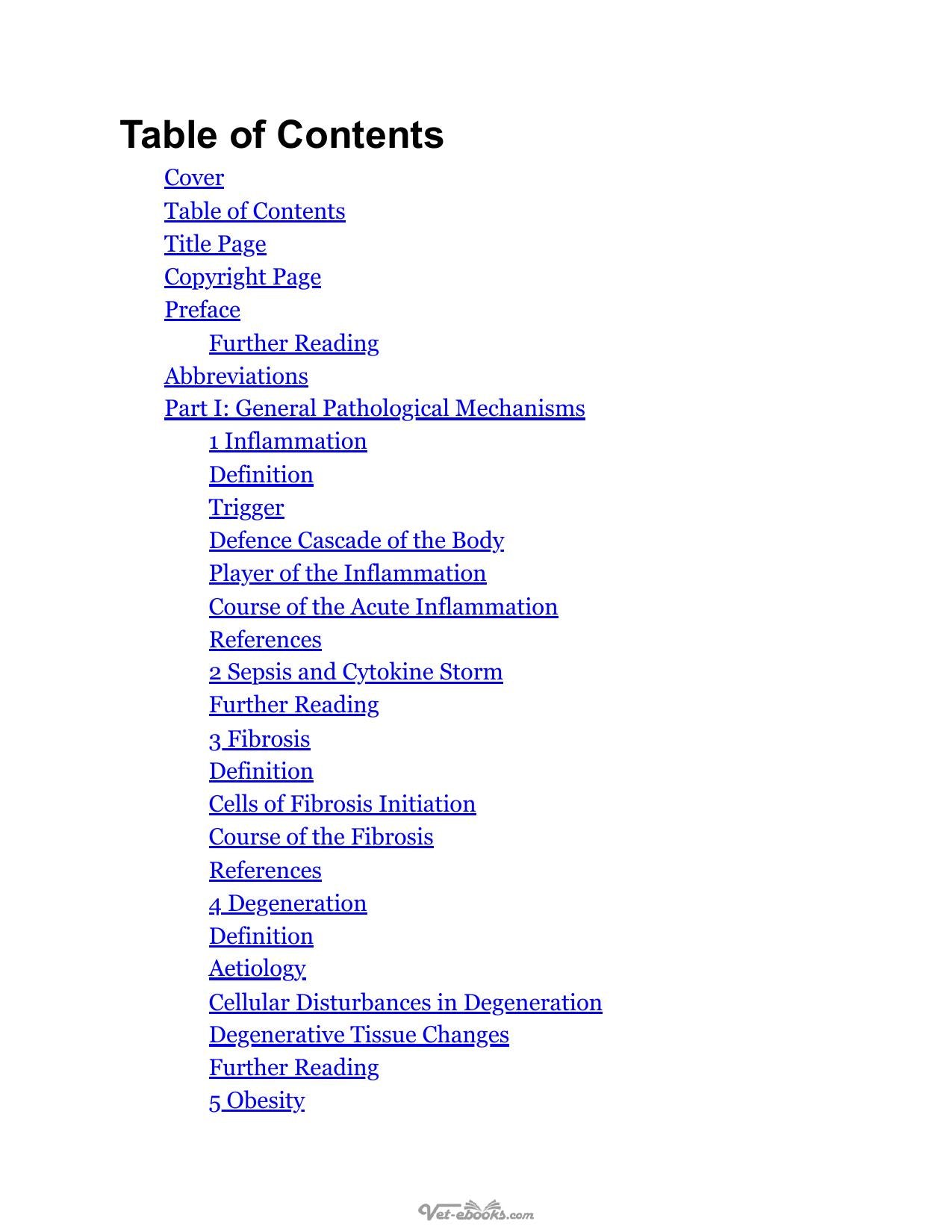 Textbook Of Small Animal Pathophysiology