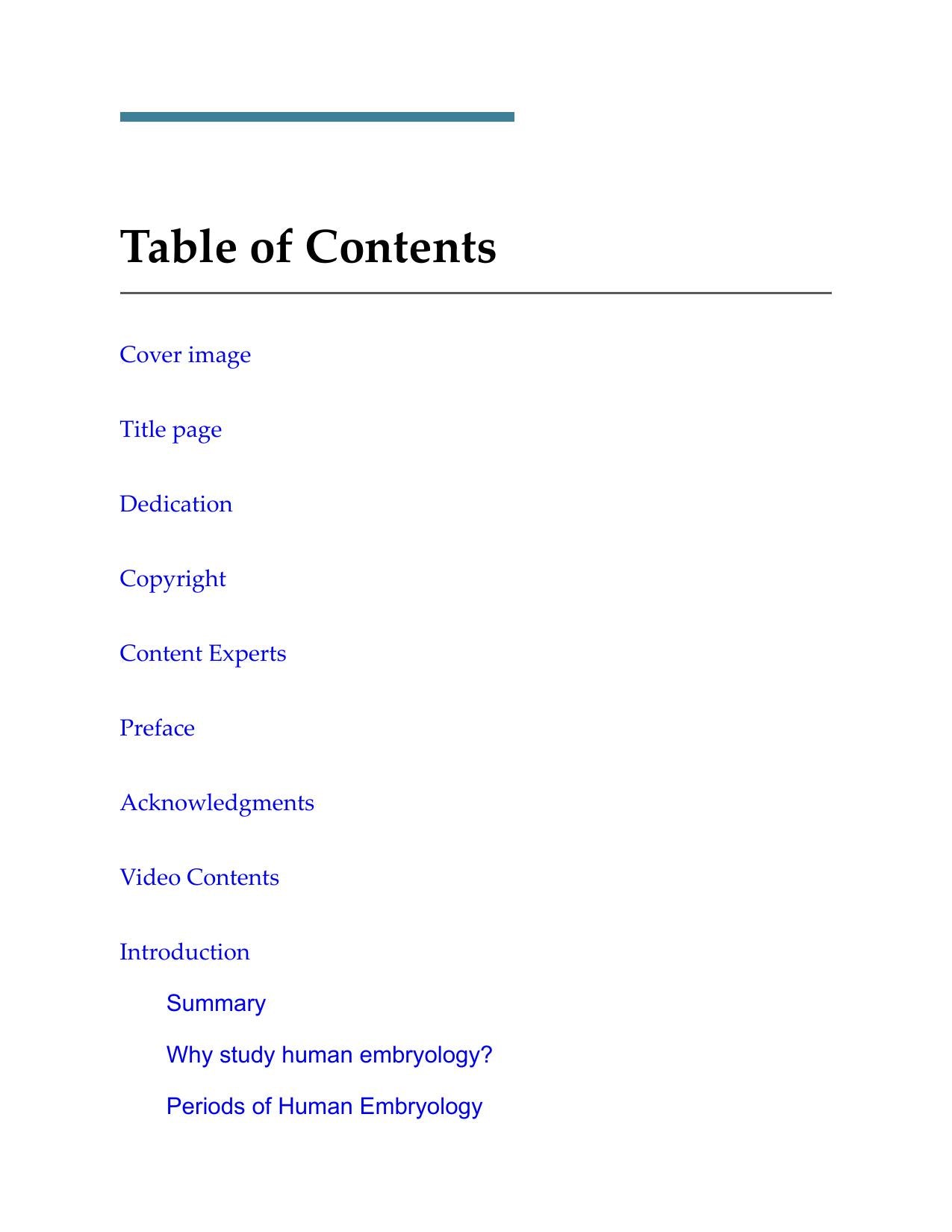 Larsens Human Embryology 6Th Edition