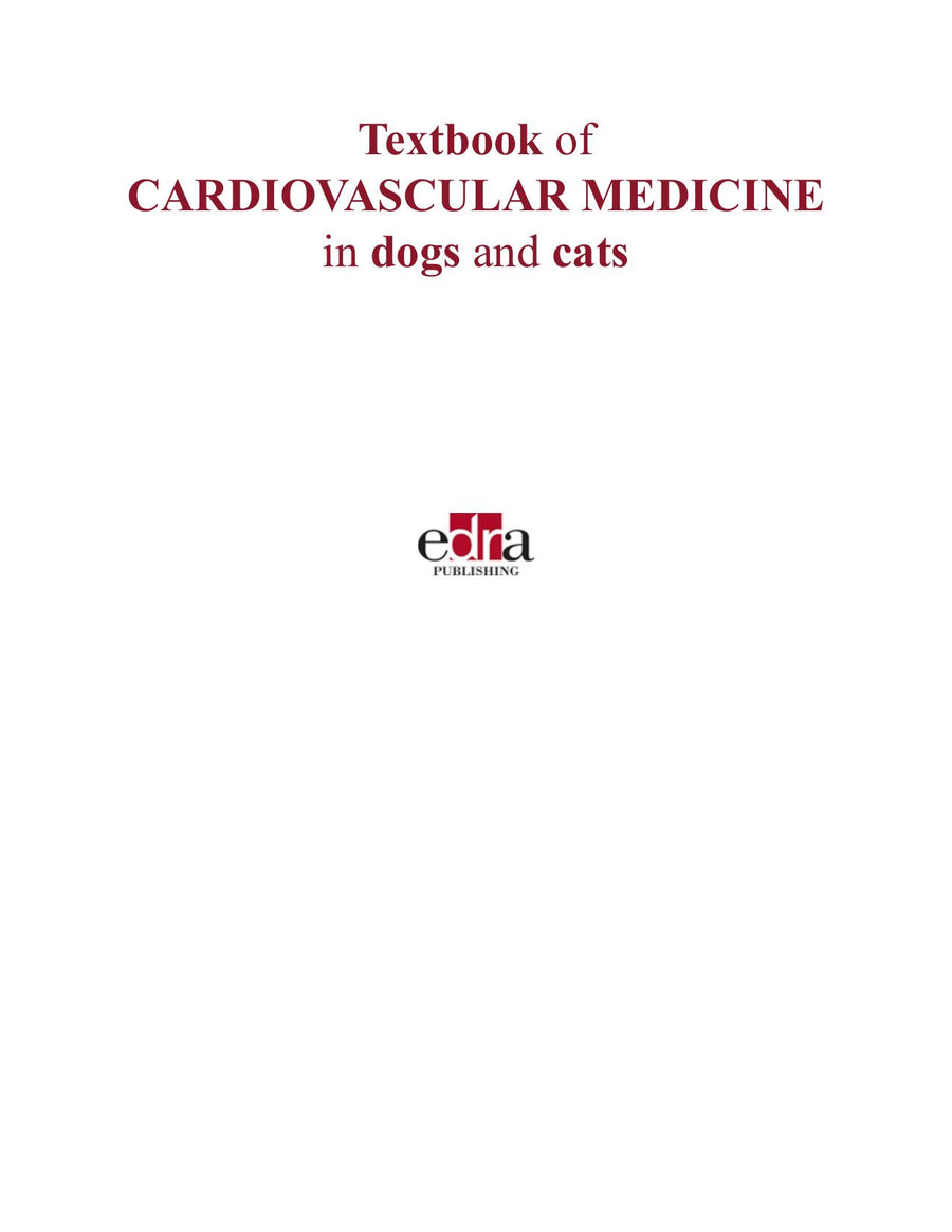 Preview page of Textbook of Cardiovascular Medicine in Dogs and Cats