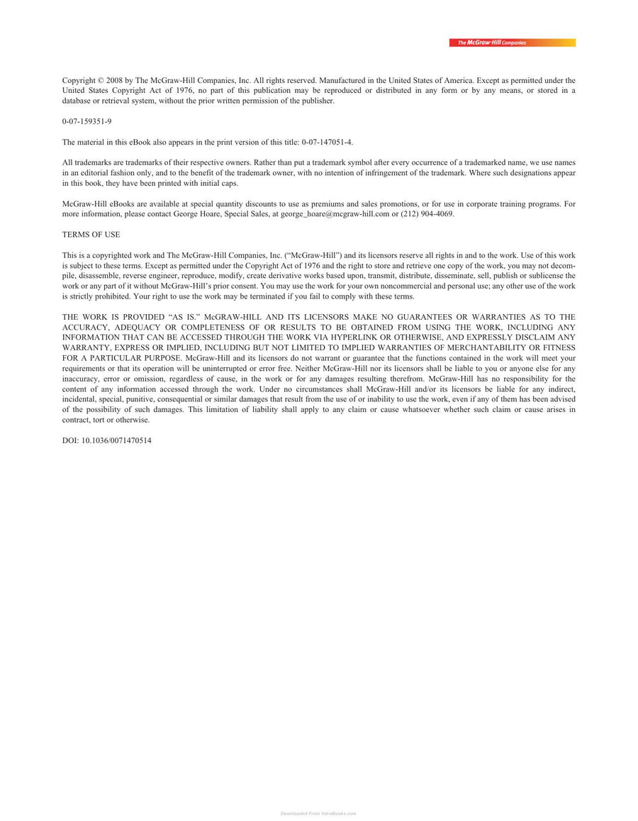 Preview page of Casarett & Doull’s Toxicology the Basic Science of Poisons 9th Edition
