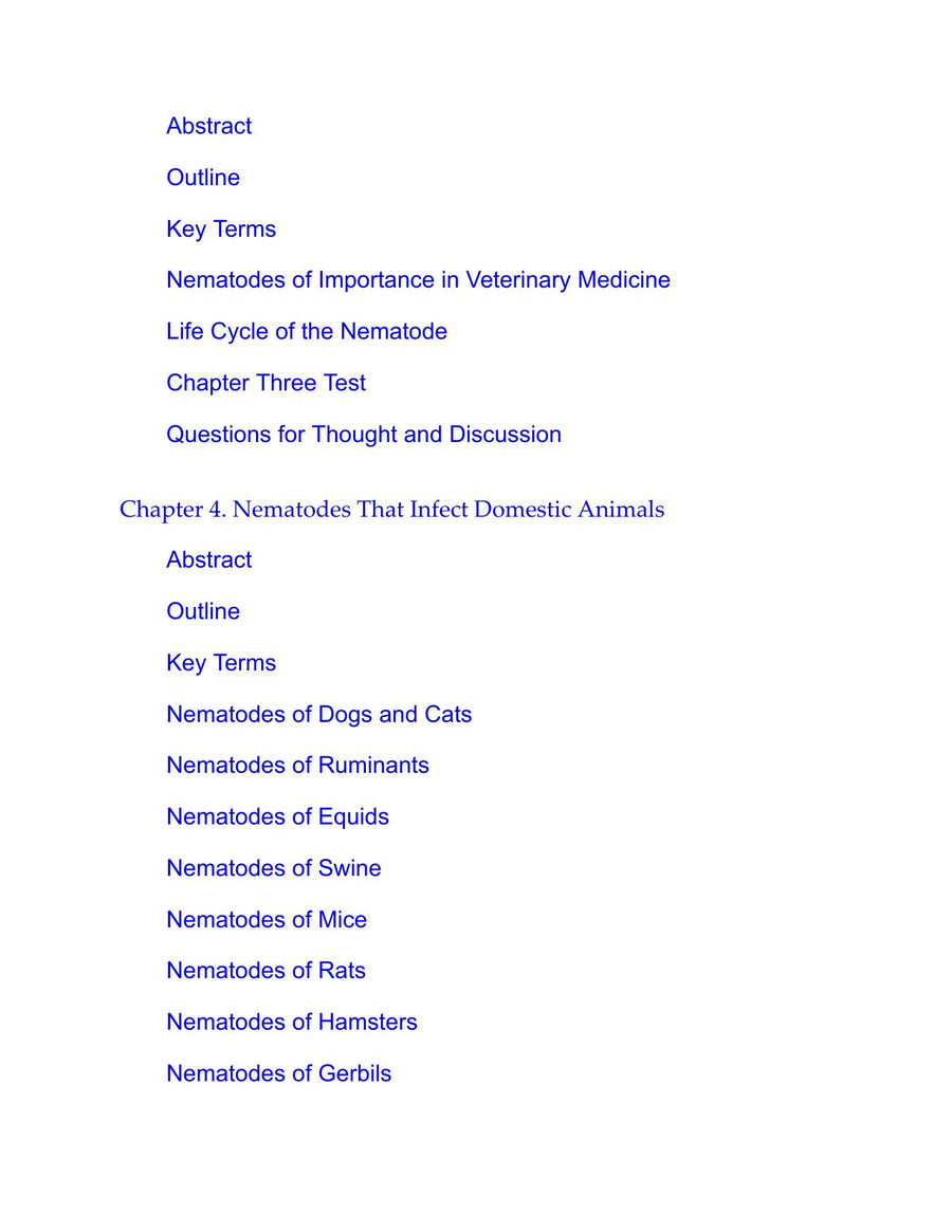 Preview page of Diagnostic Parasitology for Veterinary Technicians 6th Edition