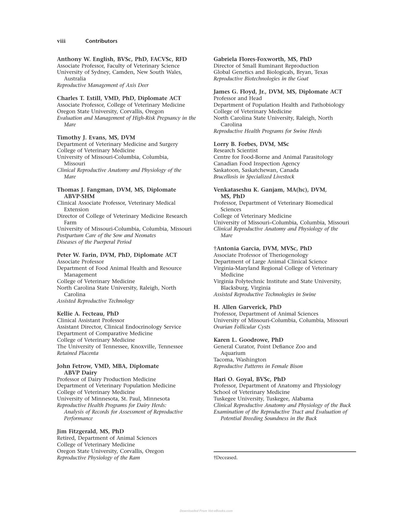 Current Therapy In Large Animal Theriogenology 2Nd Edition