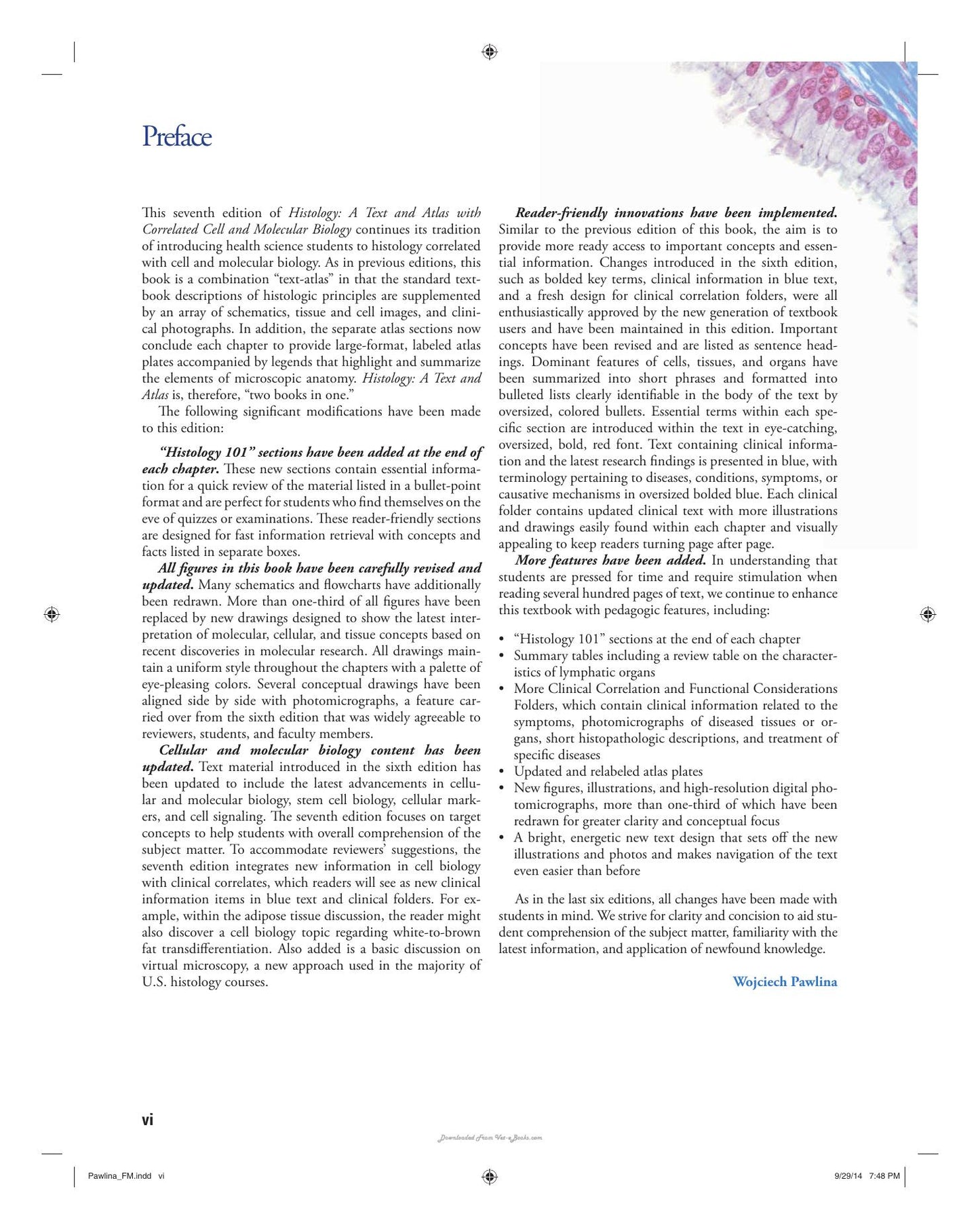 Histology A Text And Atlas With Correlated Cell And Molecular Biology 7Th Edition