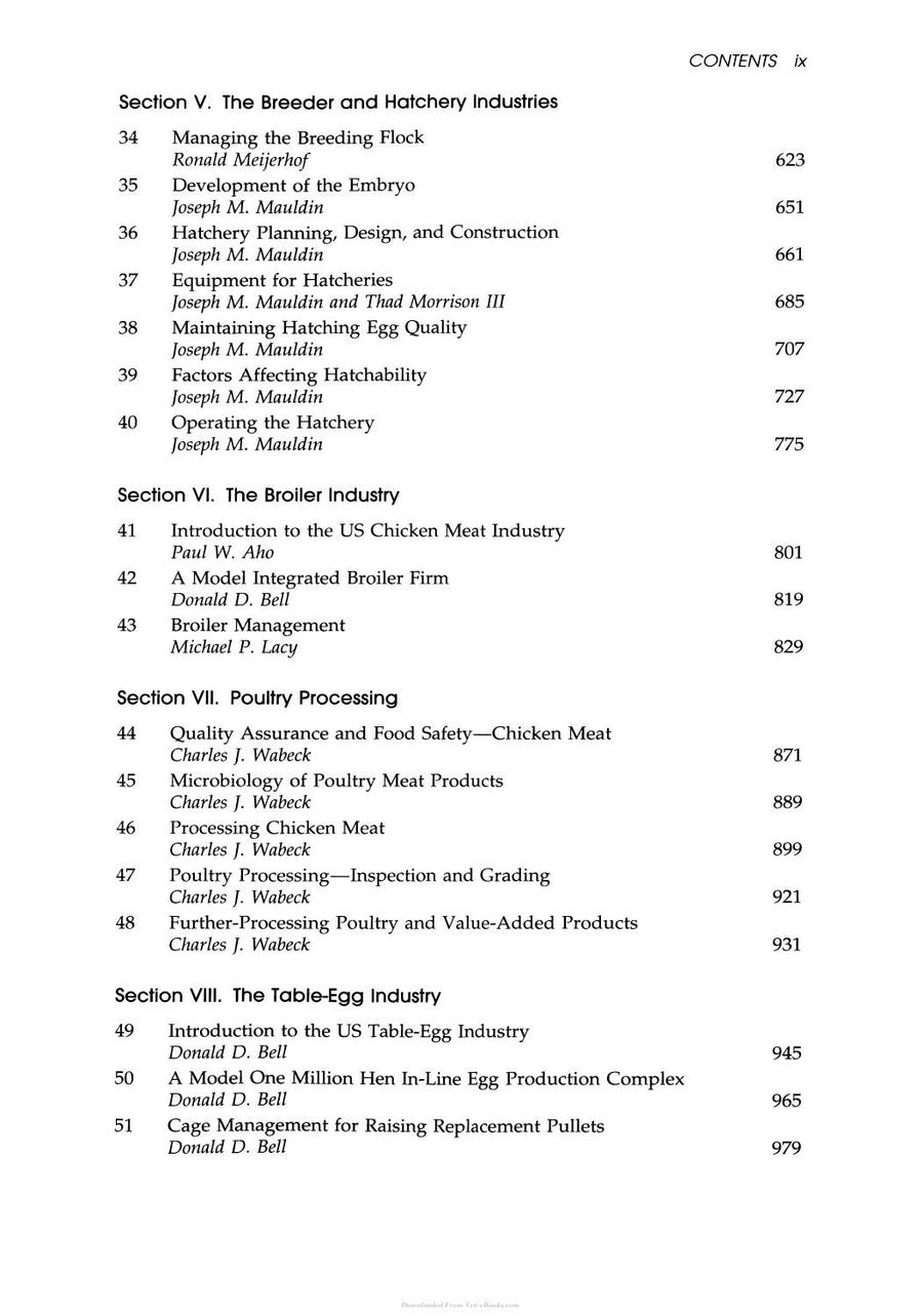 Preview page of Commercial Chicken Meat and Egg Production