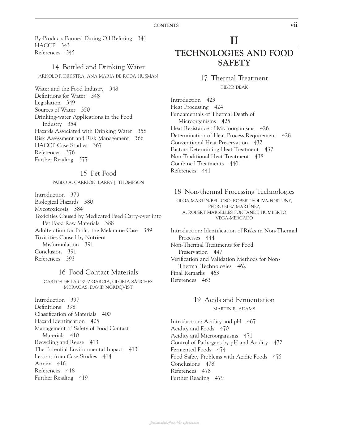 Food Safety Management A Practical Guide For The Food Industry