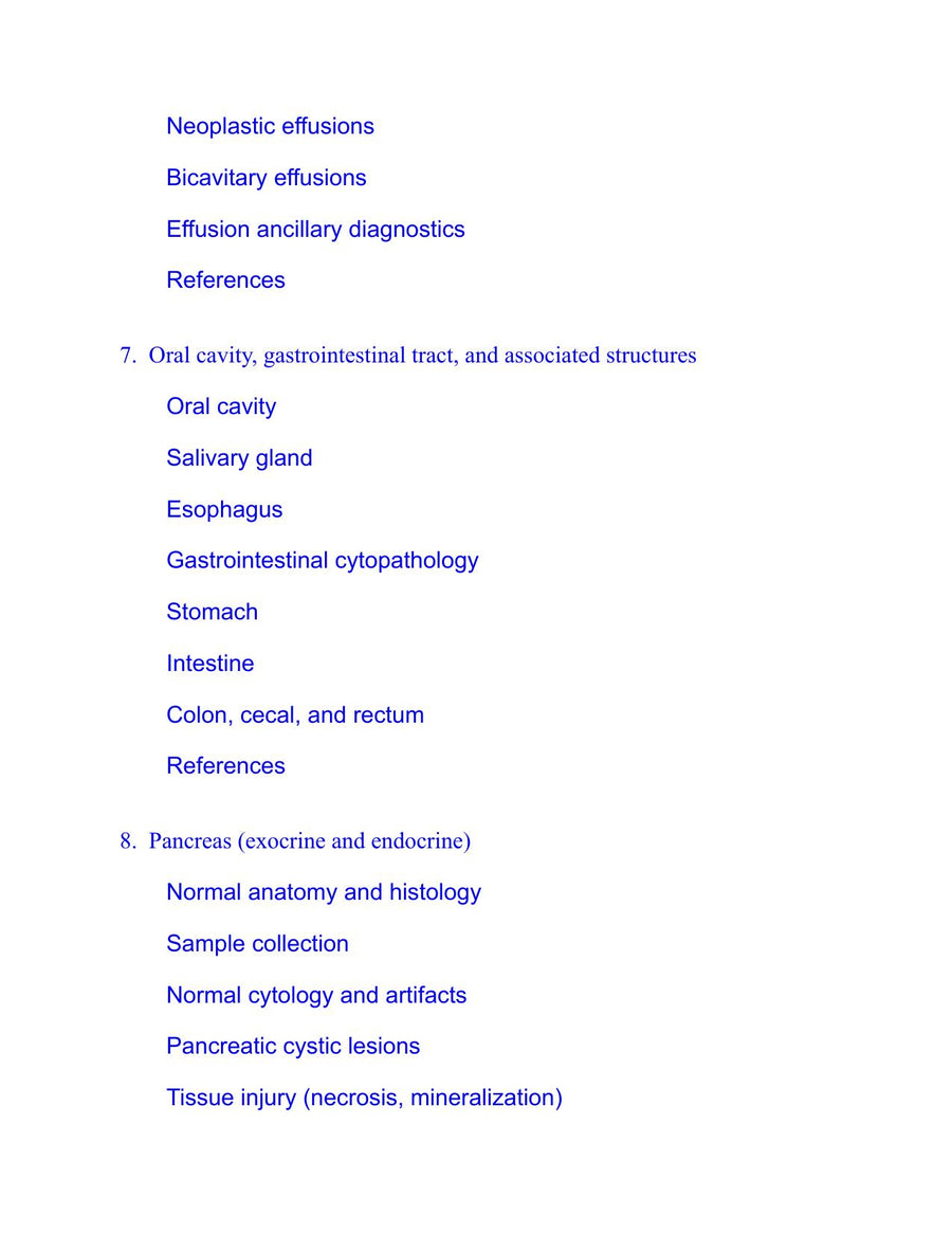 Preview page of Canine and Feline Cytopathology a Color Atlas and Interpretation Guide 4th Edition