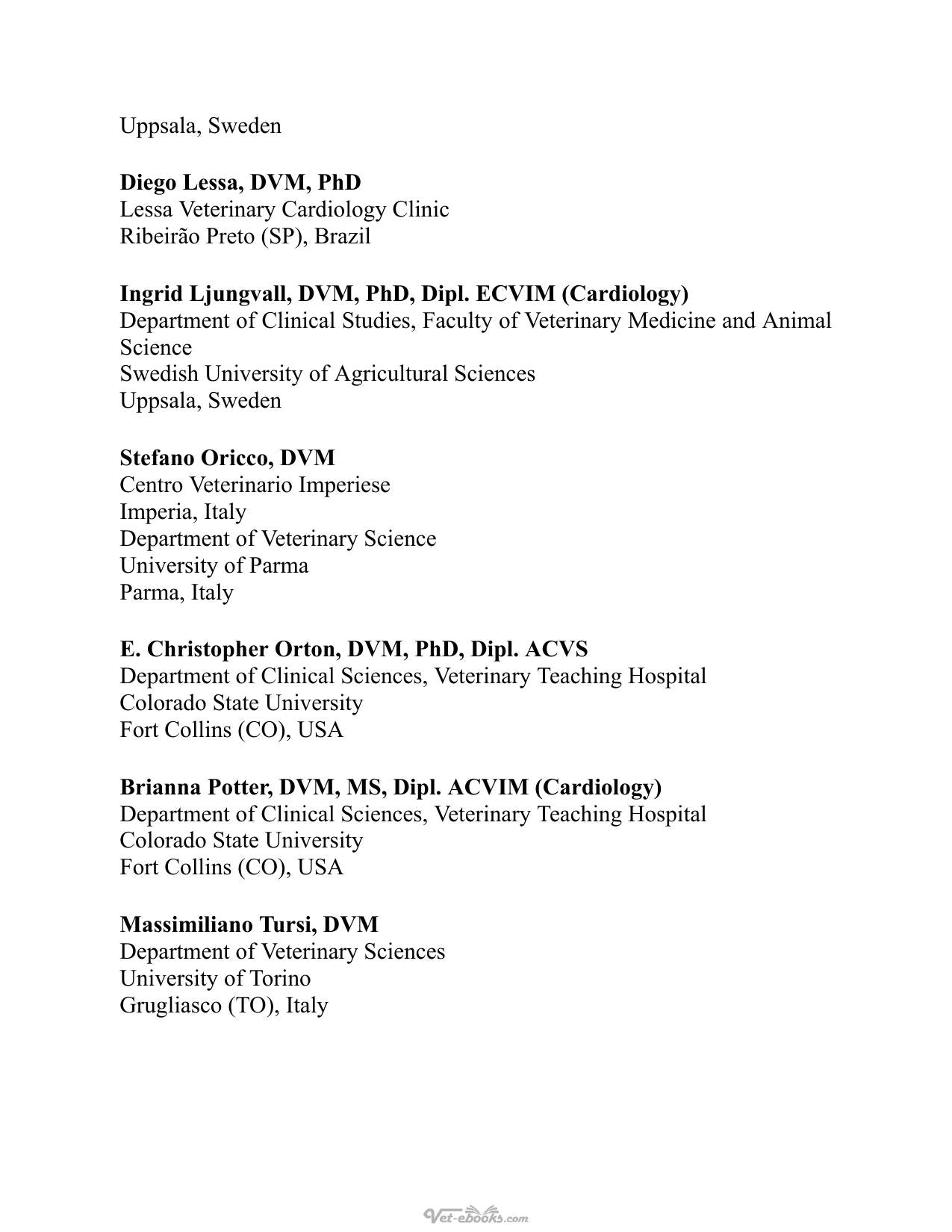 Textbook Of Cardiovascular Medicine In Dogs And Cats