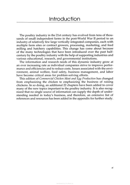 Commercial Chicken Meat and Egg Production